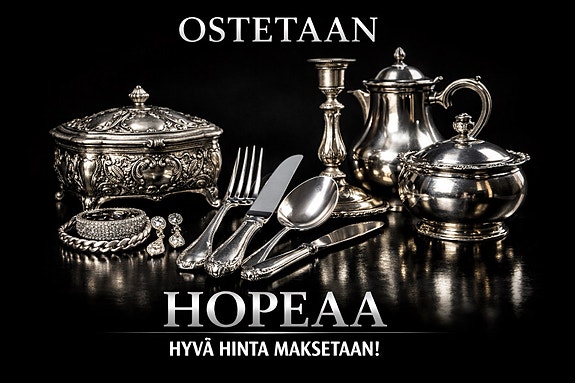 OSTETAAN HOPEAA – Hyvä hinta heti!
