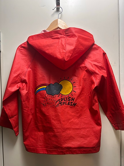 Lasten retro sadetakki (n.130)