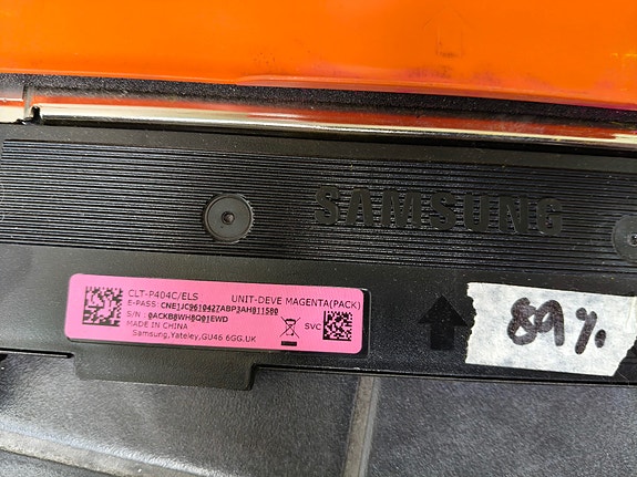 Samsung CLT-M409S magenta värikasetti tulostimeen