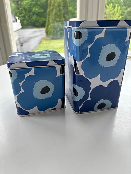Marimekko Unikko peltipurkki