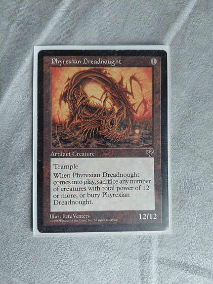 Magic the Gathering Phyrexian Dreadnought kortti