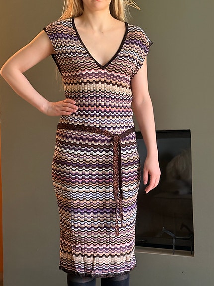 Lindex Missoni mekko S 100% viskoosi