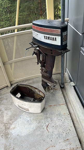 20Hp yamaha vaihdetaan