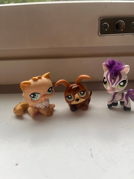 Littlest Pet Shop eläinfiguurit 3 kpl