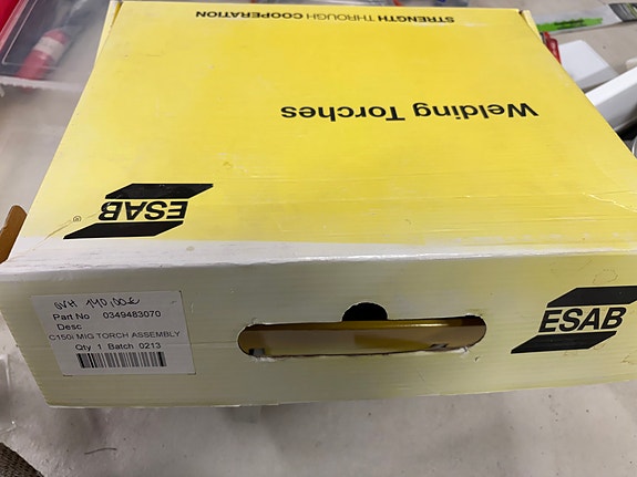 Esab MXL 150V MIG/MAG-hitsauspistooli 2,5 metriä