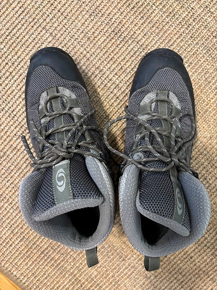 Salomon vaelluskengät Gore-Tex koko 40 harmaa