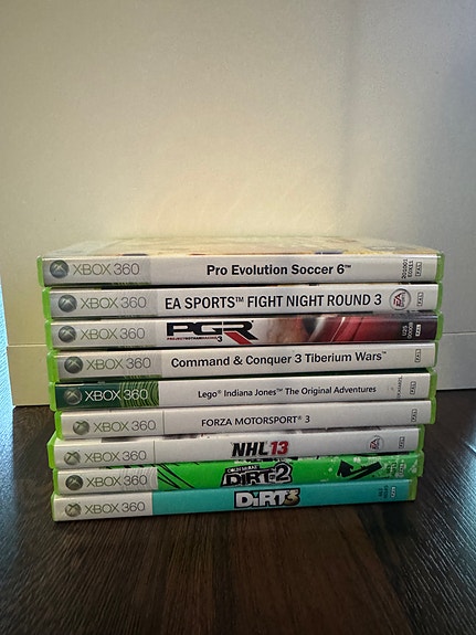 Xbox360 pelejä