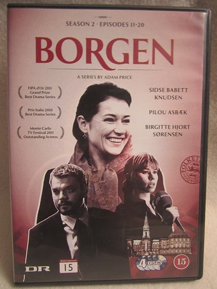 Borgen kausi 2 dvd