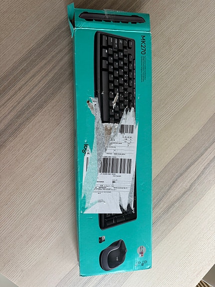 Logitech MK270 langaton näppäimistö ja hiiri