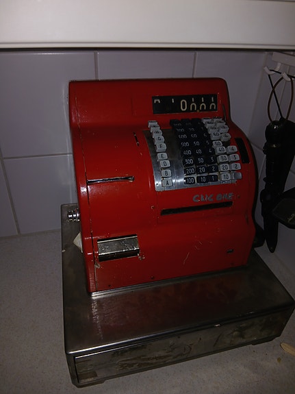 Vanha kassakone