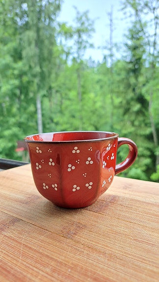 Vintage retro muki
