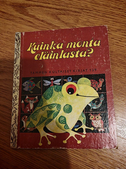 Kuinka monta eläinlasta? Tammen kultaiset kirjat 139