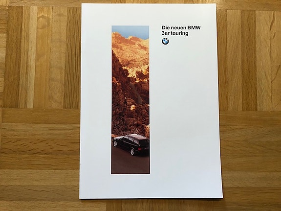 Esite BMW E36 3-sarja Touring vuodelta 1995 320i - 328i - 318tds - 325tds