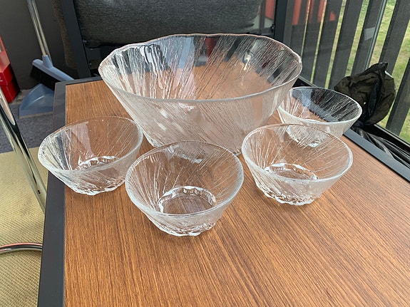 Iittala kuura kulhot