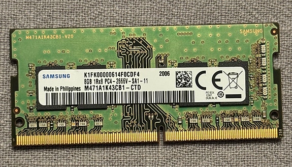 Samsung 8GB 2666MHz DDR4 SO-DIMM | Tori