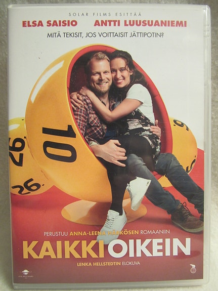 Kaikki oikein dvd