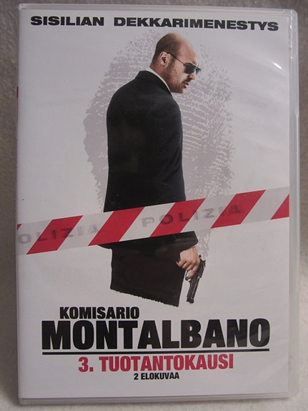 Komisario Montalbano kausi 3 dvd