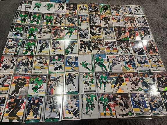 Dallas stars NHL jääkiekkokortteja 100kpl