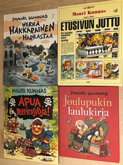Mauri Kunnas Koiramäki ym lastenkirjat 5 kpl