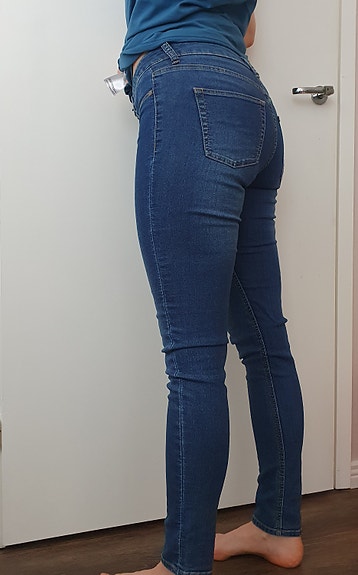 Pillifarkut / skinny fit S-M / W28-29