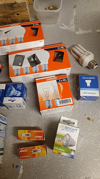 Lamppu / led lamppu poltin