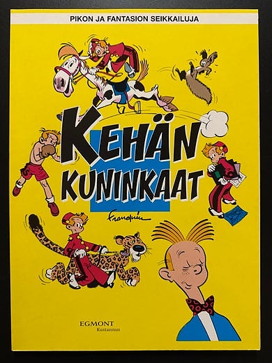 Ostetaan Piko ja Fantasio/marsupilami ja Niilo Pielinen Sarjakuva albumeita.