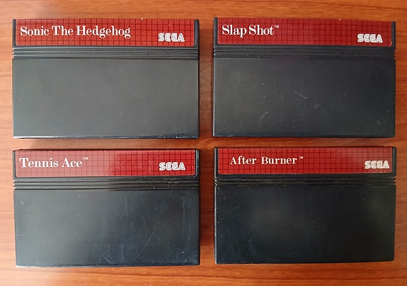 SEGA master system pelikasettisetti
