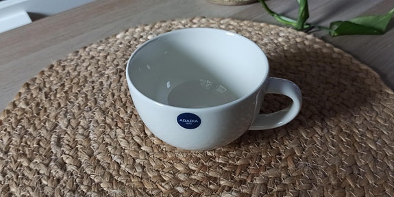 Arabia 24h valkoinen kuppi 0,26l