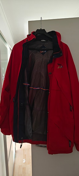 Rukka Gore-Tex takki punainen koko xxl