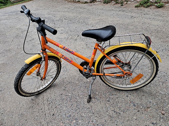 Lasten 20" polkupyörä oranssi