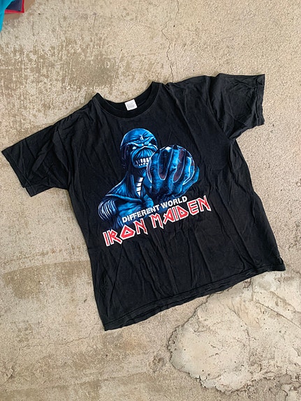 Vintage iron maiden t-paita M