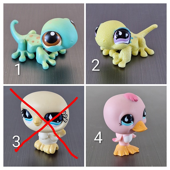 Littlest Pet Shop hahmoja ja lisäosia