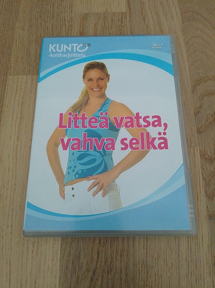 Litteä vatsa, vahva selkä dvd