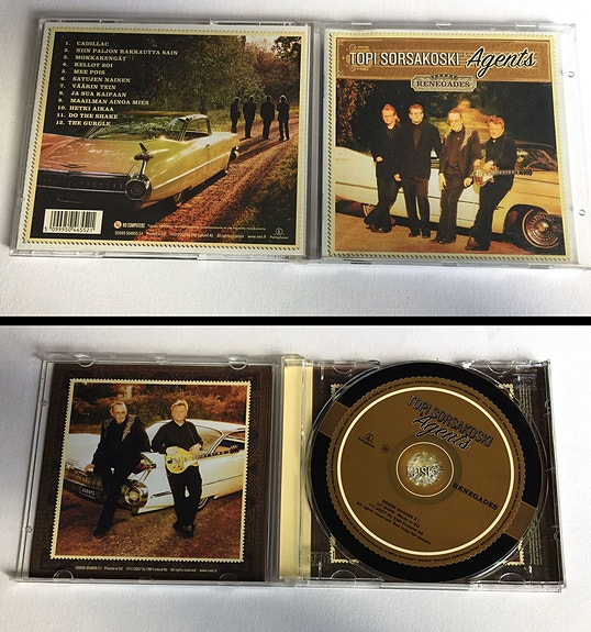 Topi Sorsakoski & Agents - Renegades CD