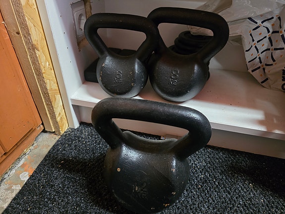 Kahvakuulat 6kg, 8kg ja 12kg