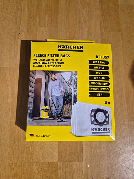 Kärcher pölypussi