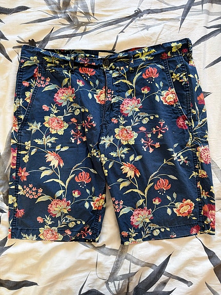 Ralph Lauren Denim&Supply 34 shortsit kukkakuvio