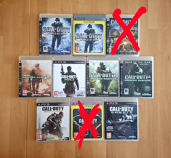 Call of Duty pelisarjaa / PS3