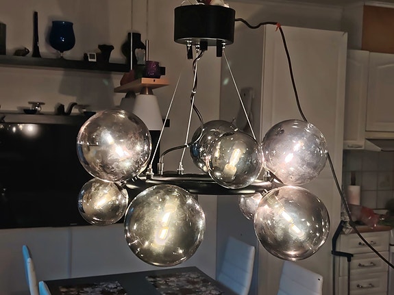 Pyöreä kattovalaisin Aneta Lighting Molekyl