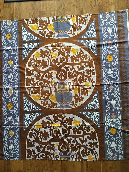 "In vino Veritas" Tampella vintage verho.