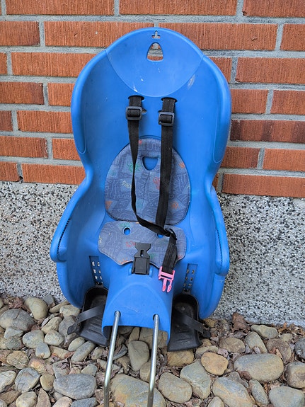 Lasten istuin polkupyörään