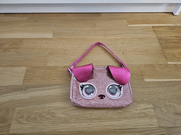 Purse Pets - kimalteleva rannelaukku, pentu