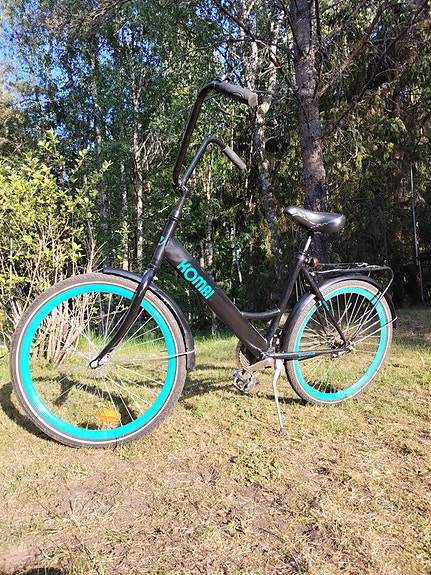 Tyylikäs Kombi retro 24" polkupyörä