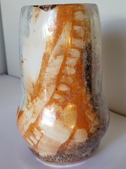 Arabia lysteri loistomarmori maljakko 18,5cm
