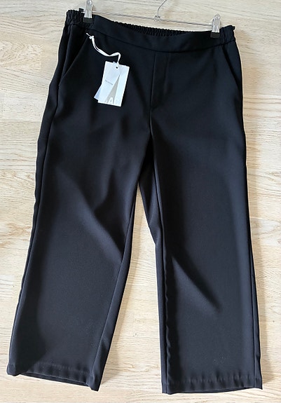 Uudet MAC jeans CHIARA cropped culottes musta 40