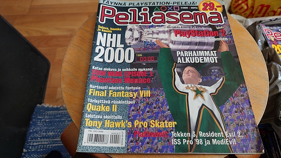 Peliasema lehti nro 7/99