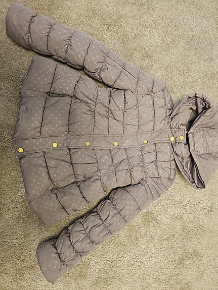Benetton toppatakki tytöille koko 146 beige