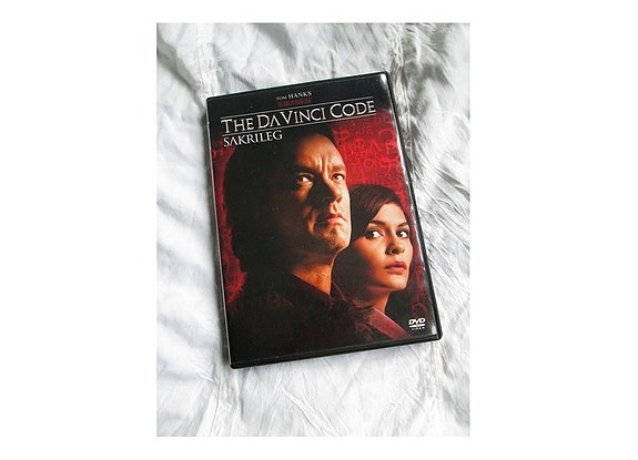 DVD The Da Vinci Code, Tom Hanks (ostettu Saksassa)