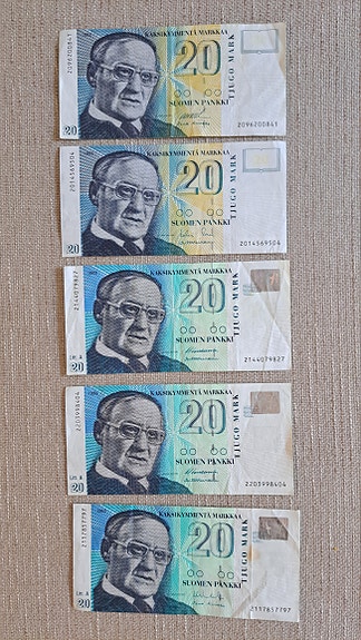 20 markan setelit