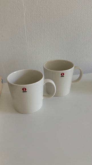 Iittala Teema muki valkoinen 2KPL